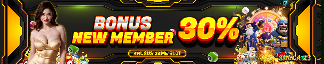 BONUS NEW MEMBER 30%