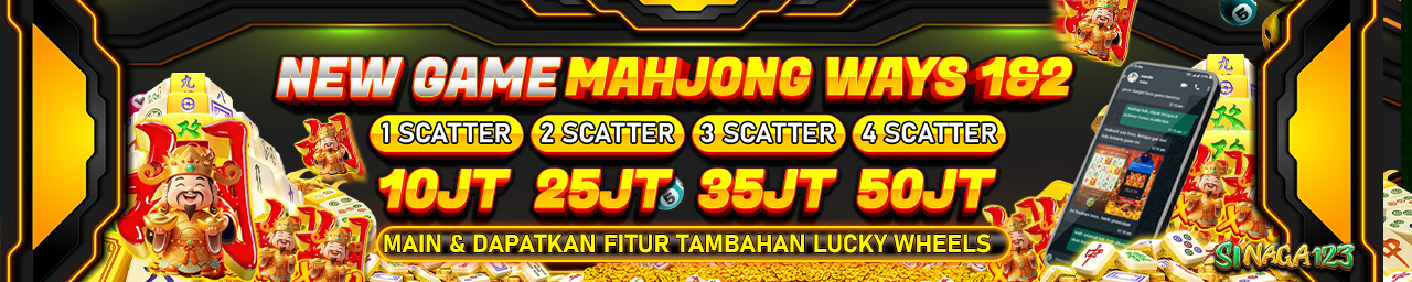 NEW MAHJONG WAYS 1 & 2  FITUR LUCKY SPIN BERHADIAH LANGSUNG 50 JUTA